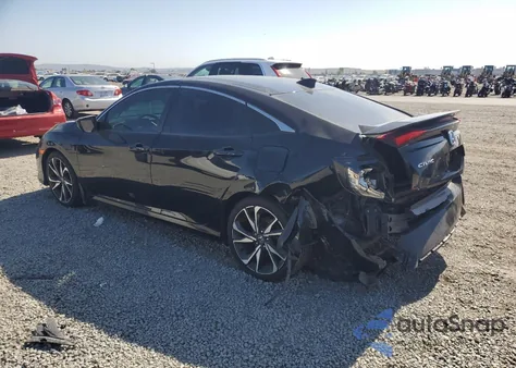 2018 Honda Civic Si z USA, uszkodzony, nr VIN 2HGFC1E59JH708239